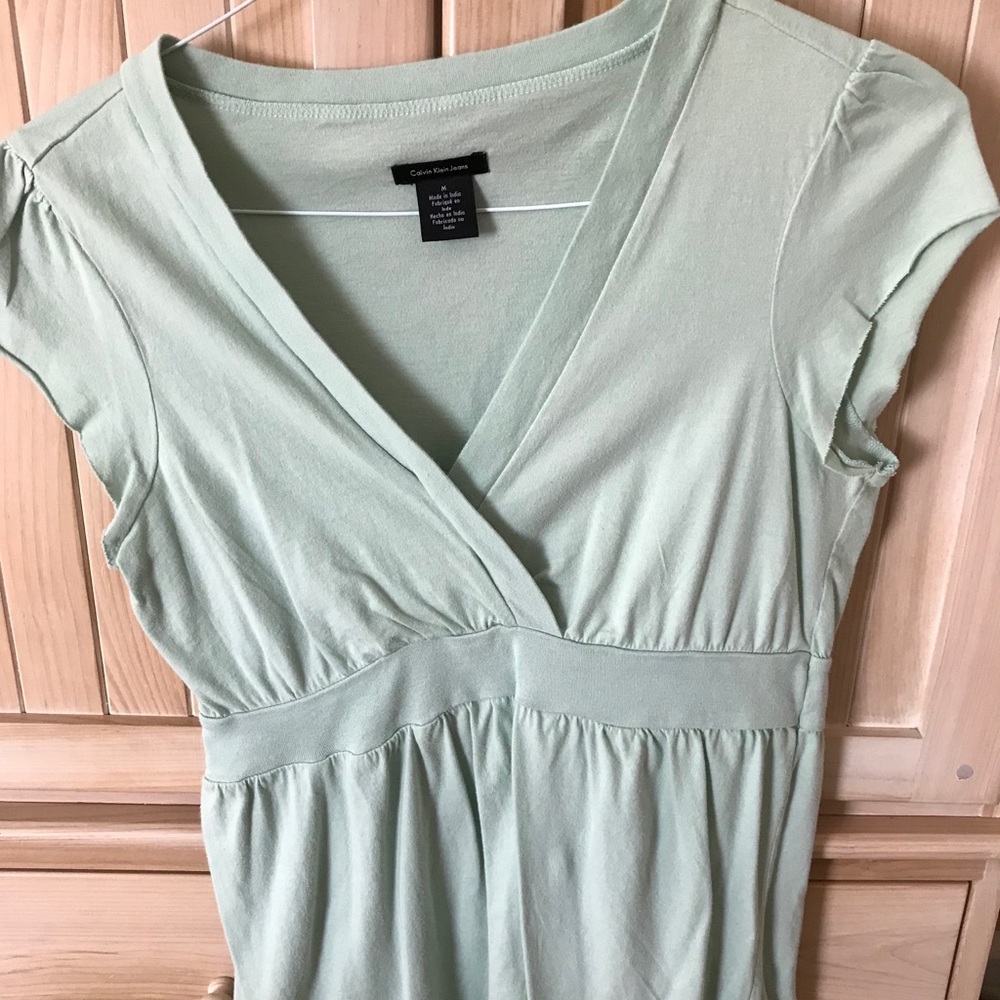 Calvin Klein Jeans cross neck tee